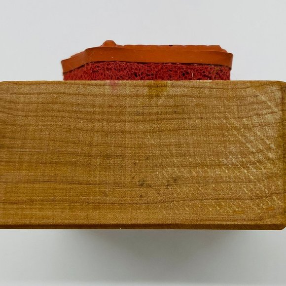 Wood Rubber Stamp Victorian Colonial Home - Picture 6 of 6